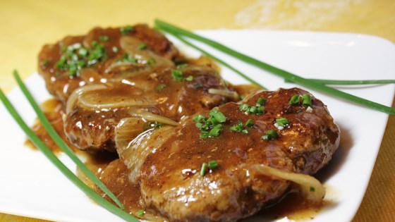 Hamburger Steak with Onions and Gravy Recipe - Allrecipes.com