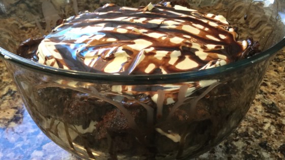 Chocolate kahlua® trifle