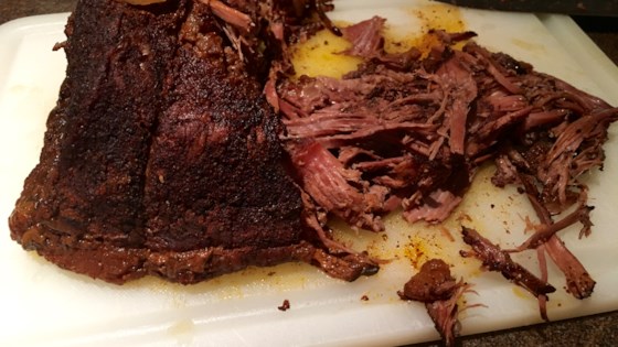 Slow Cooker Texas Smoked Beef Brisket Recipe - Allrecipes.com