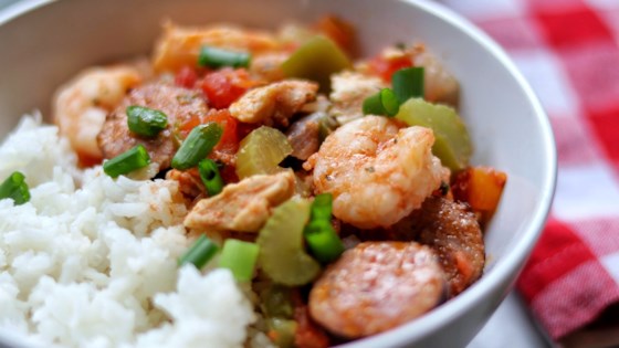 Instant Pot® Jambalaya with Shrimp and Chicken  Recipe