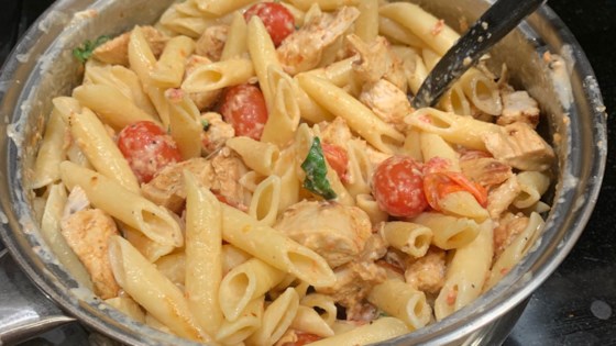 Creamy Tomato-Basil Pasta with Chicken Recipe - Allrecipes.com