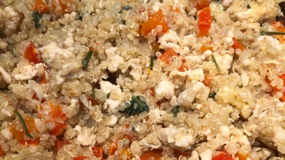 Quinoa with Ground Turkey Recipe - Allrecipes.com