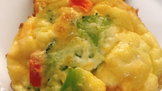 Crustless Cottage Cheese Mini Quiches Recipe