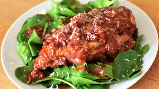 Juicy Chicken Breasts with Tomato-Shiraz Reduction Recipe