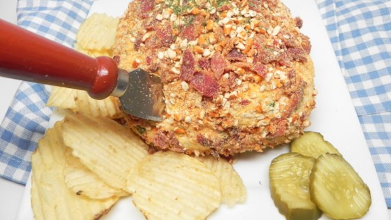 Bacon and dill pickle cheese ball