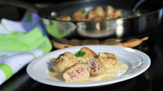 Keto Chicken Cordon Bleu Meatballs Recipe