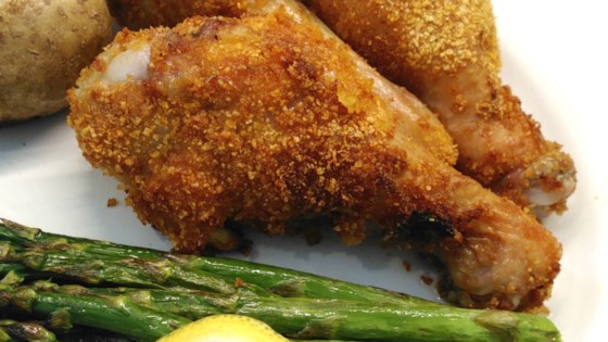 Cornflake-Crusted Chicken Drumsticks in the Air Fryer Recipe