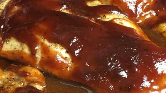 Baked Chicken with Barbecue Sauce 