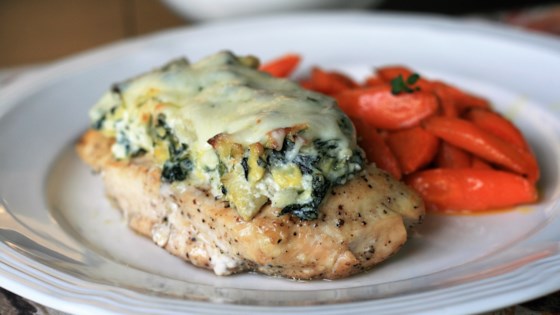 Keto Spinach-Artichoke Chicken Recipe