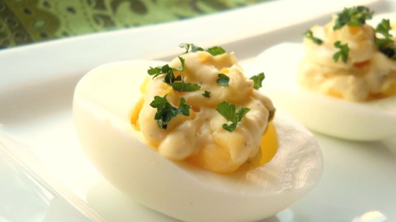 Creamy Deviled Eggs Recipe  Allrecipes.com