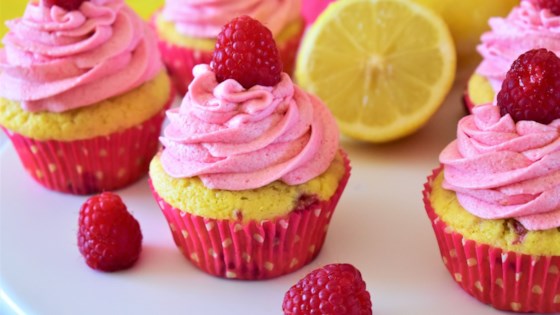 Lemon-Raspberry Cupcakes Recipe