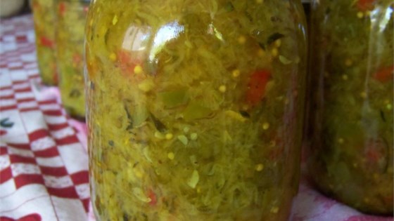 Sweet Zucchini Relish Recipe - Allrecipes.com