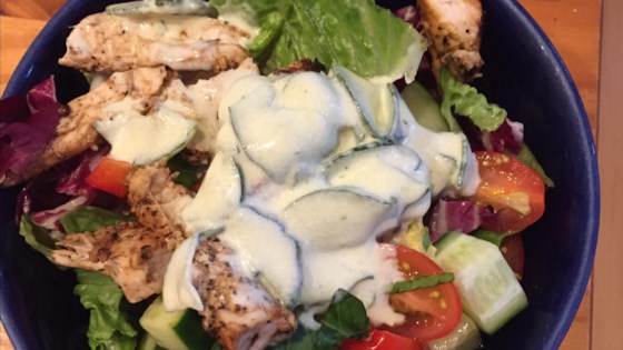 Chicken Souvlaki Salad Recipe