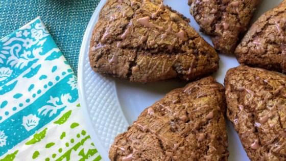Chocolate-Cherry Scones Recipe