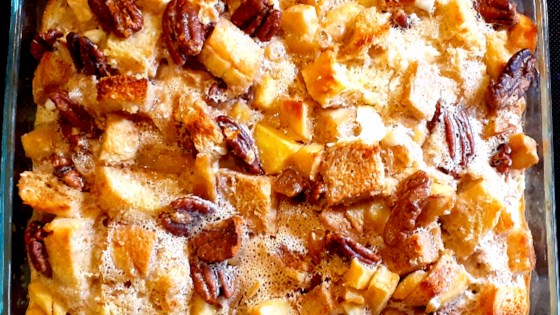 Cinnamon-Apple Strata Recipe