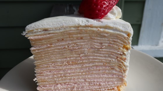 Chef John's Strawberry Crepe Cake Recipe