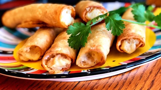 Vegan Air Fryer Taquitos Recipe
