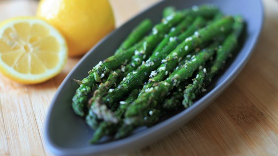"Everything" Seasoning Air Fryer Asparagus Recipe
