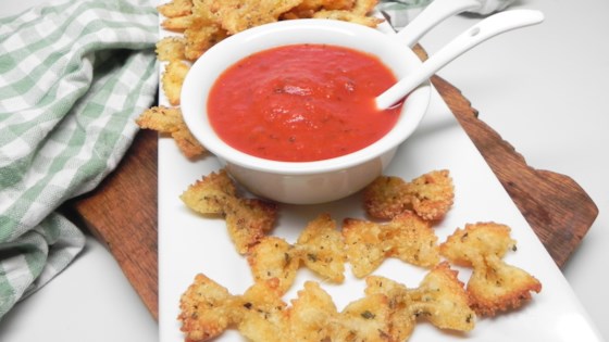 Air Fryer Pasta Chips Recipe