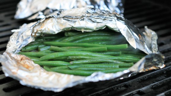 Green Beans Grilled in Foil Recipe