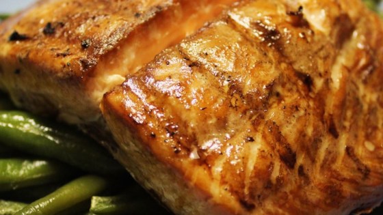 Grilled salmon