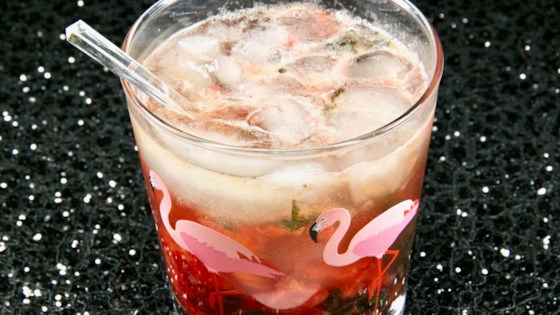 Strawberry Basil Bourbon Smash Recipe