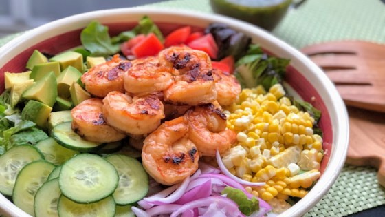 Summer Grilled Shrimp Salad Recipe