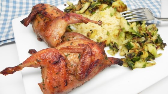 Easy Grilled Quail Recipe - Allrecipes.com
