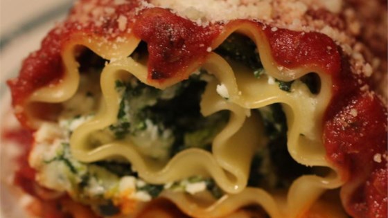 Spinach Lasagna Roll Ups Recipe Allrecipes Com