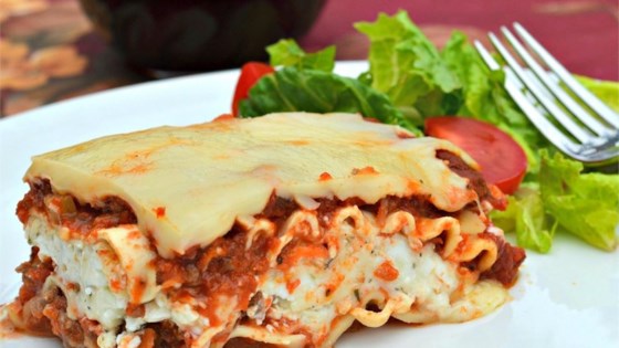 Easy Meat Lasagna Recipe