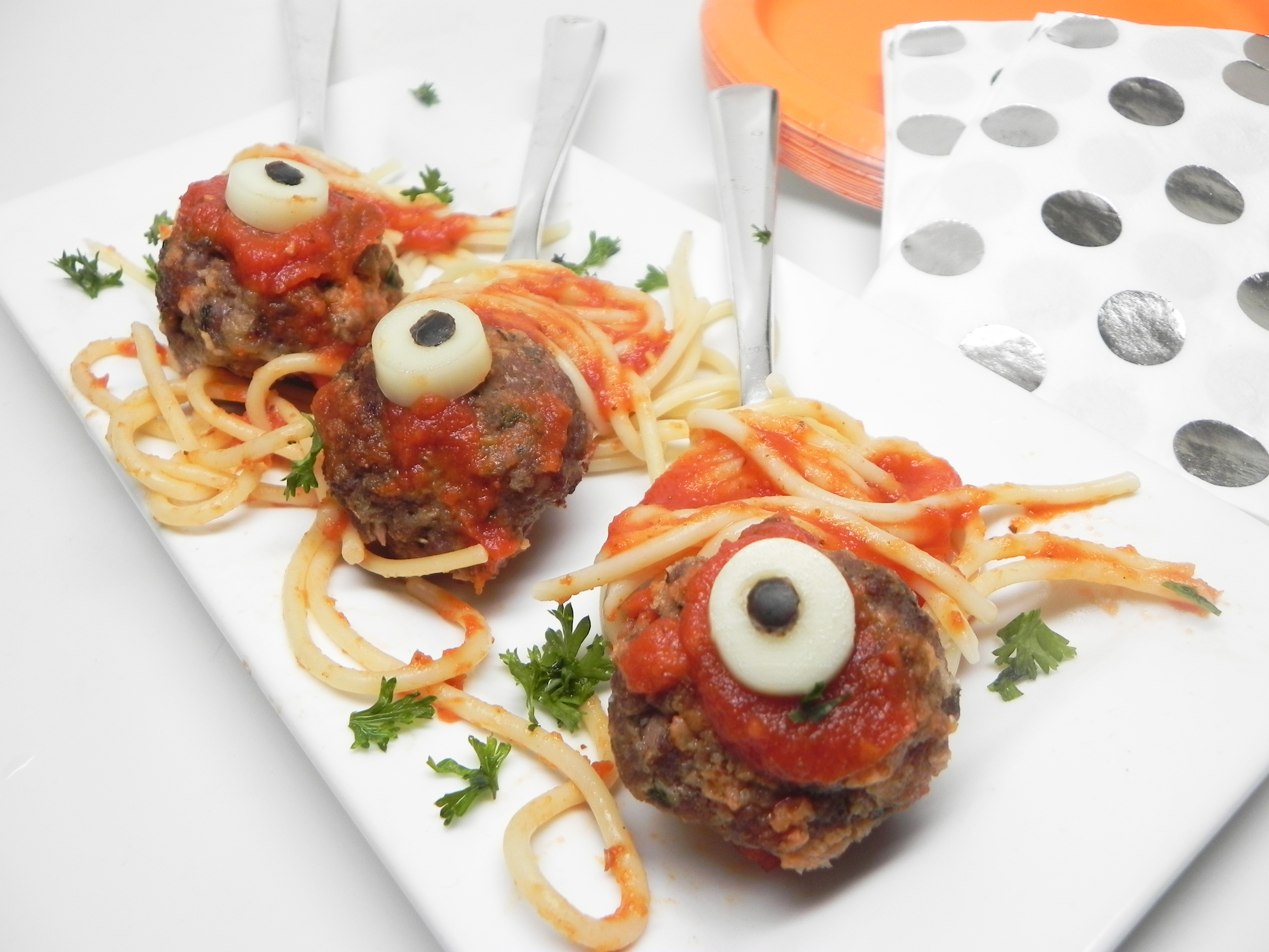 Zombie Eyes Halloween Meatballs Recipe Allrecipes