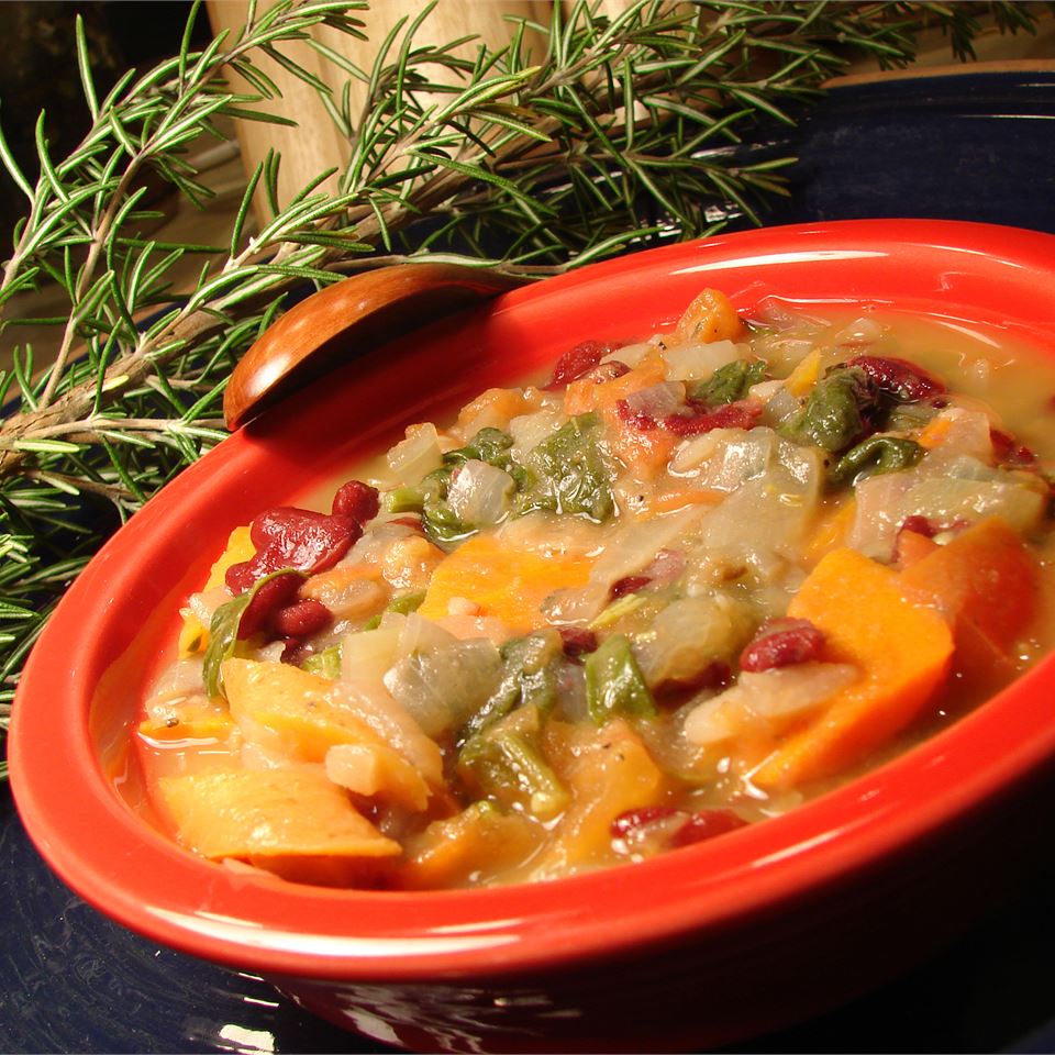 Italian Ribollita (Vegetable and Bread Soup) image