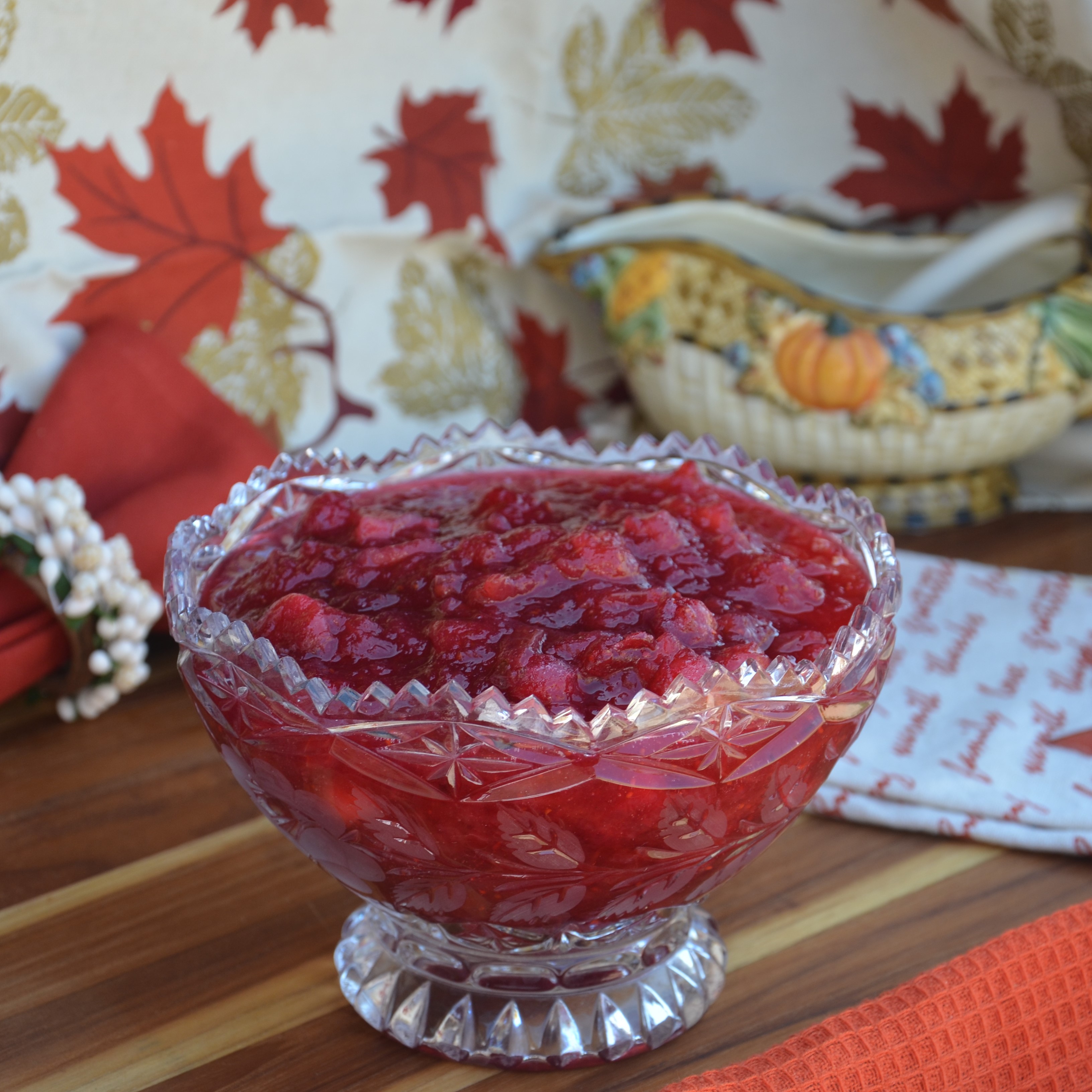 Cranberry Sauce with Apples image