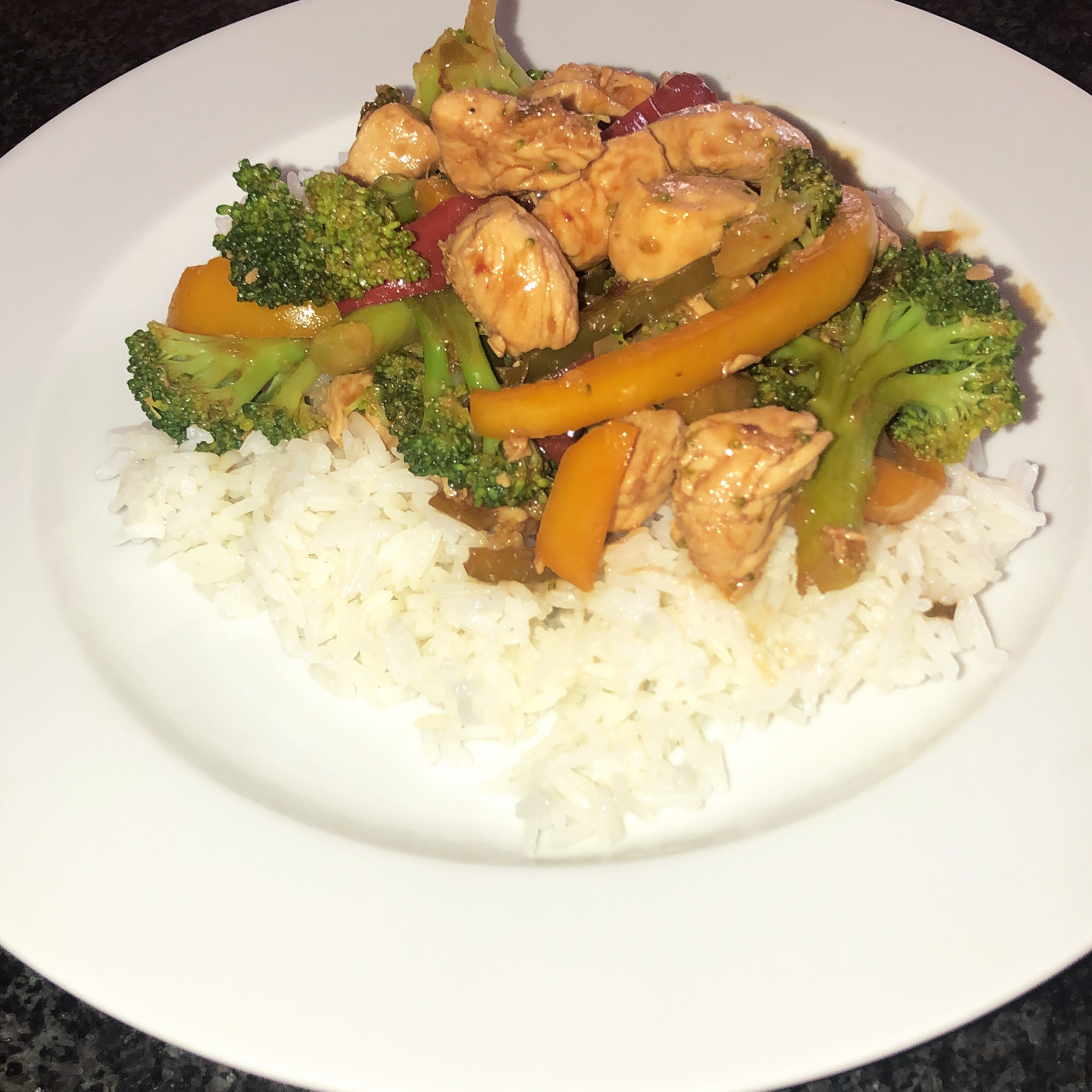 Sweet and Spicy Stir Fry with Chicken and Broccoli Recipe - Allrecipes.com