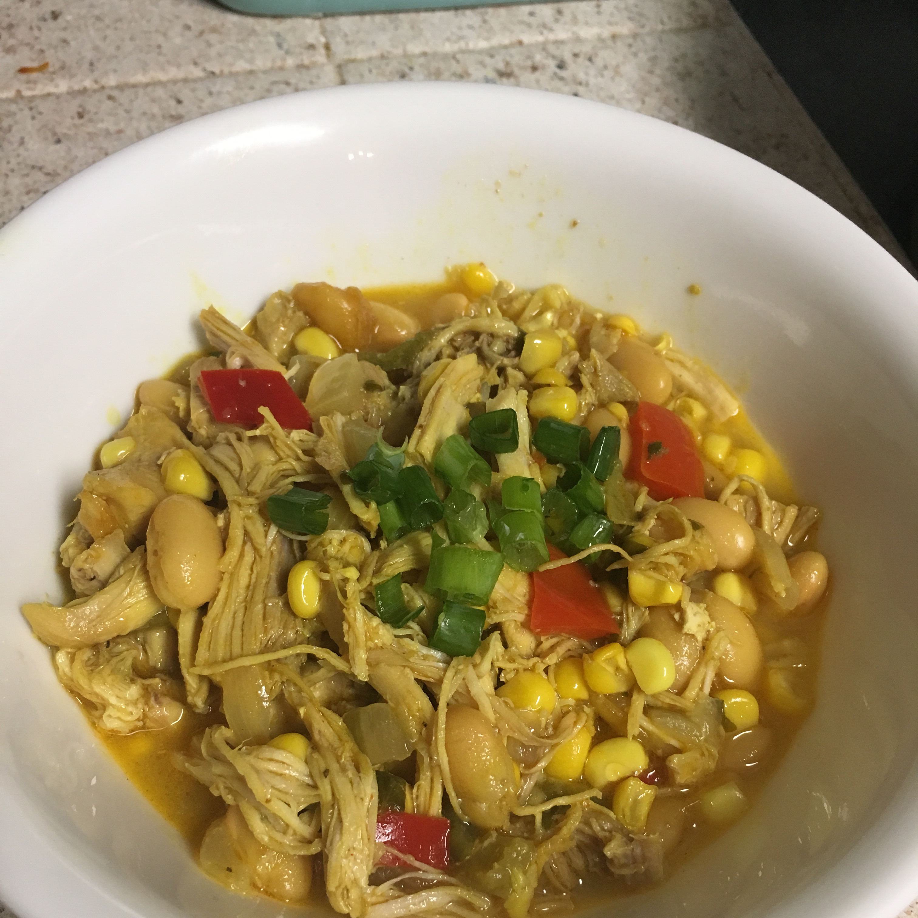 Spicy White Chili with Chicken_image