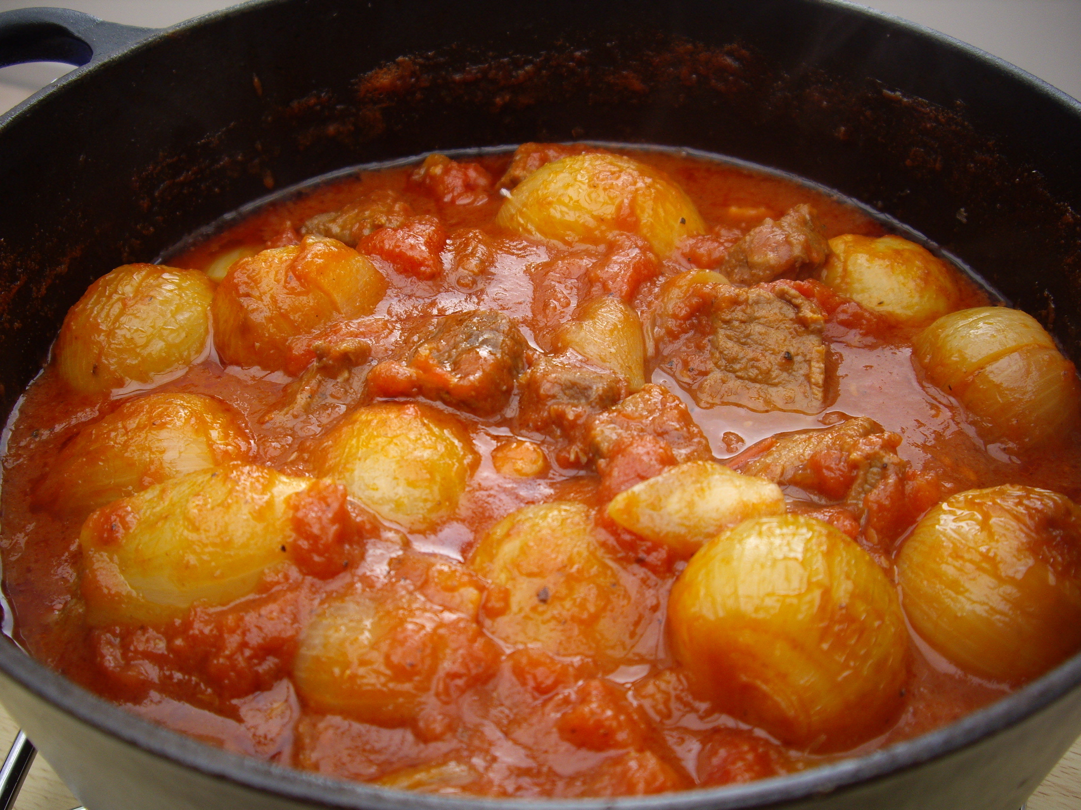 Beef Stifado in the Slow Cooker image