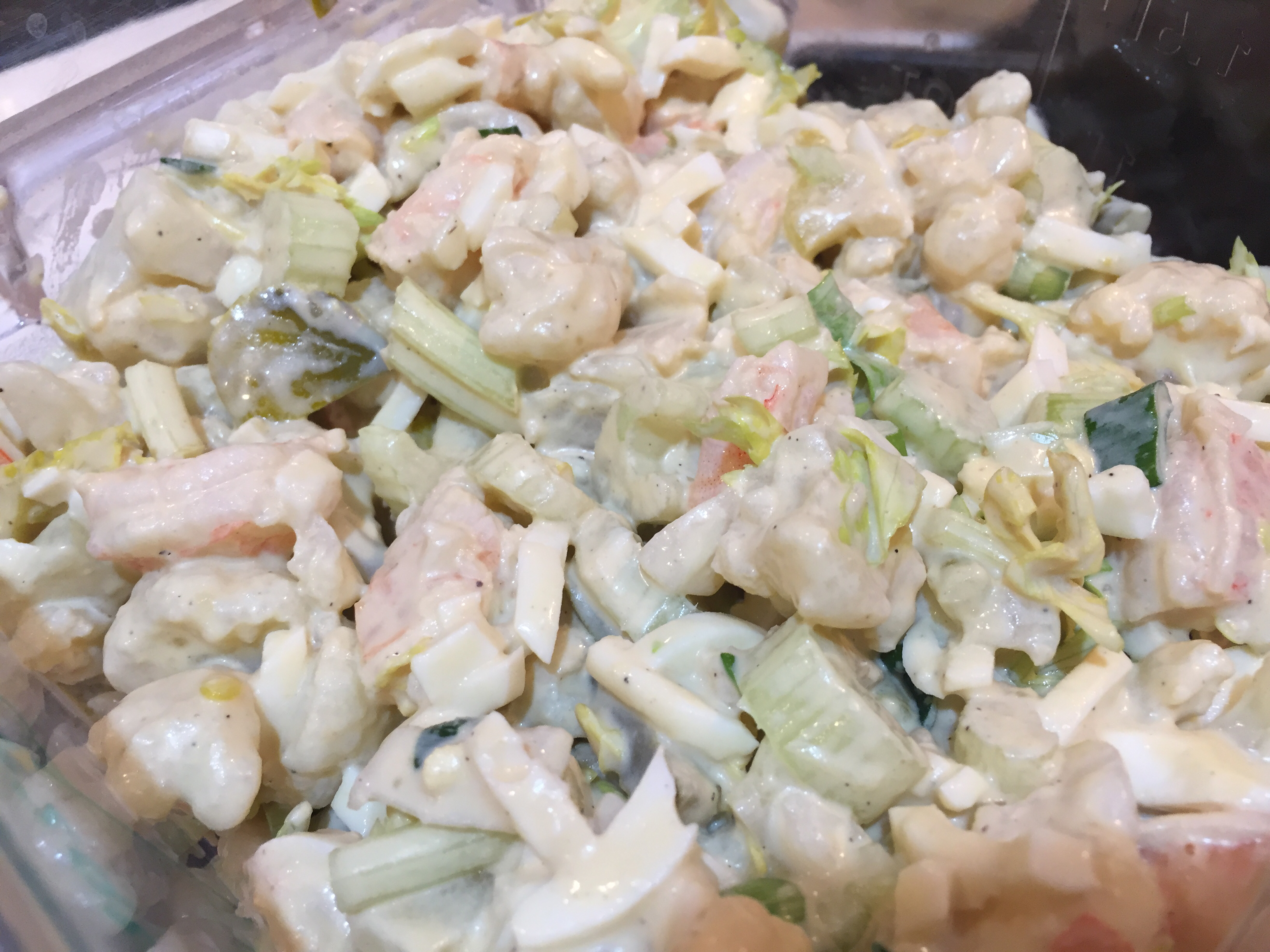 Cauliflower Shrimp Salad_image