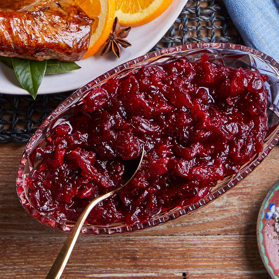 Spiced Orange-Cranberry Sauce Recipe | EatingWell