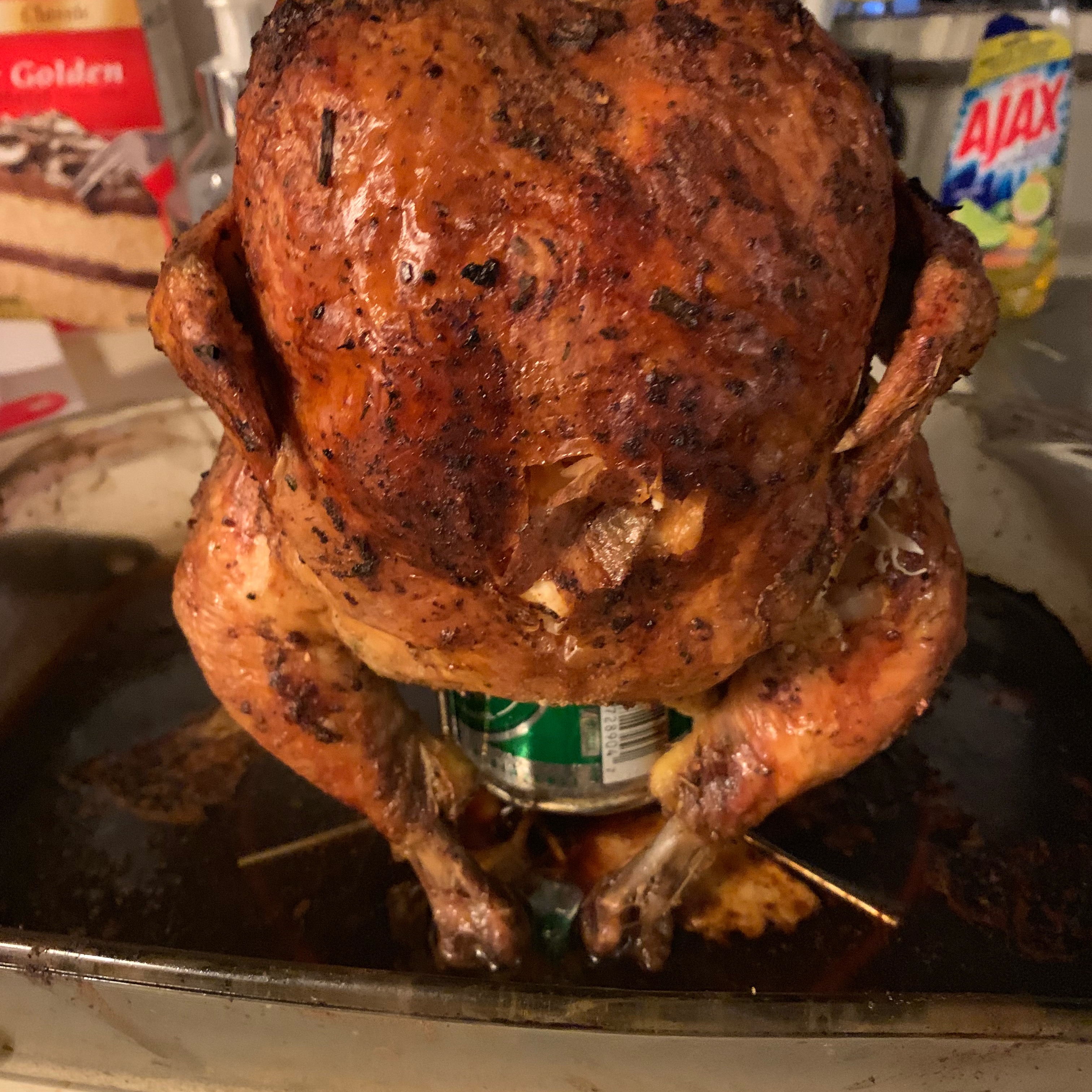 Baked Beer Can Chicken Recipe Allrecipes