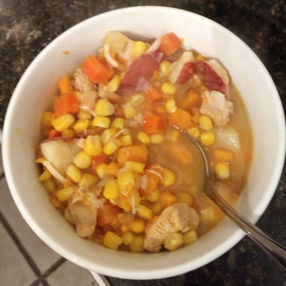 Fall Corn Rotisserie Chicken Soup Recipe | Allrecipes
