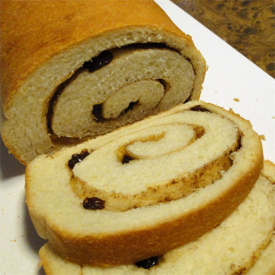 Cinnamon Raisin Swirl Bread Recipe - Allrecipes.com | Allrecipes