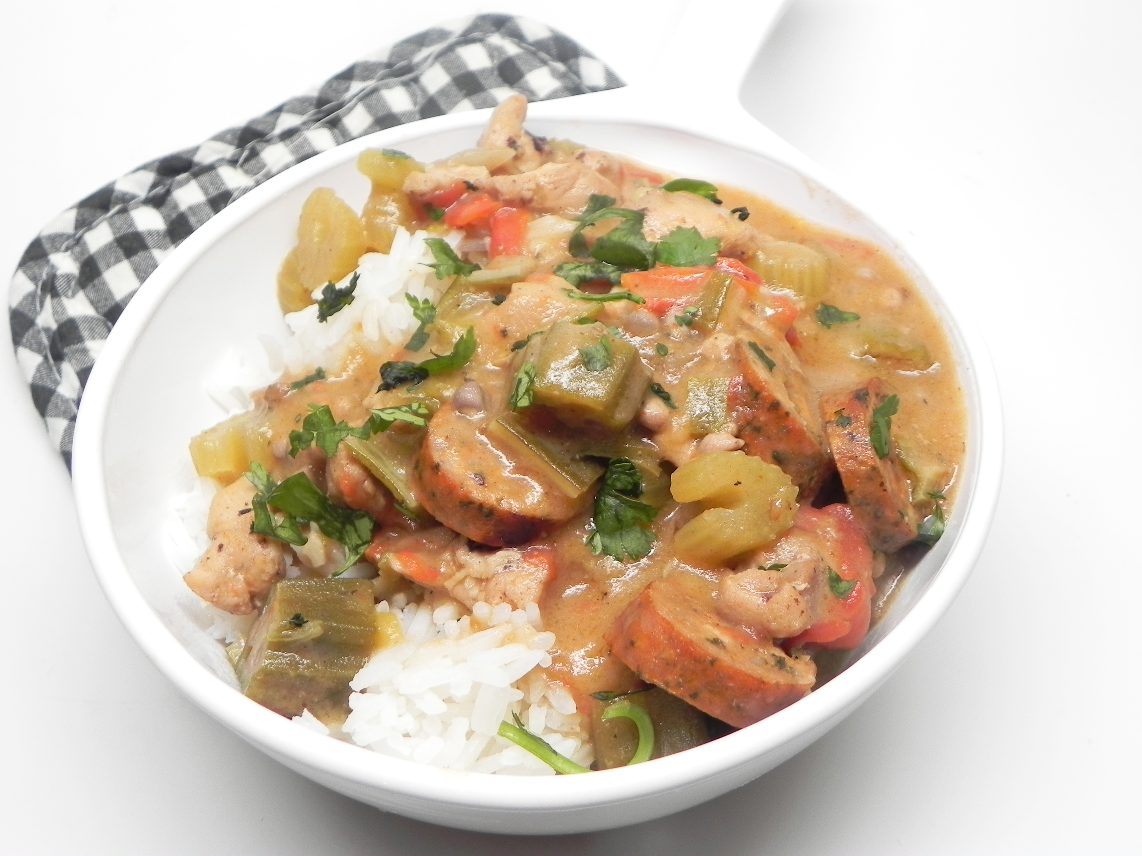 Instant Pot® Chicken and Sausage Gumbo_image