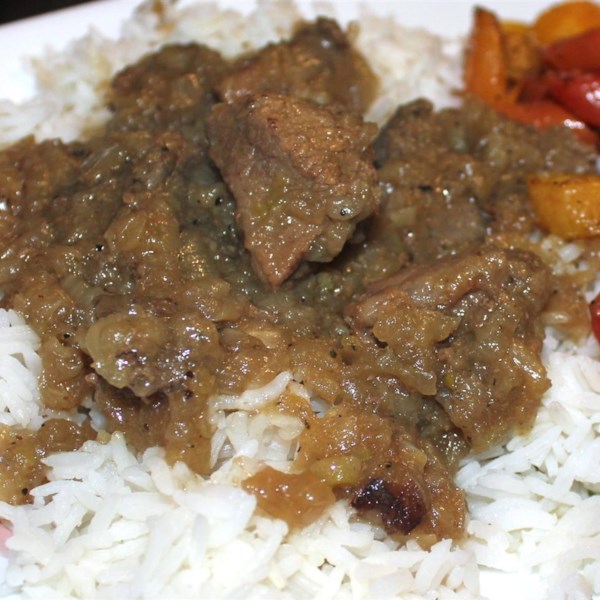 Egyptian Lahma Bil Basal (Beef in Rich Onion Sauce) Photos - Allrecipes.com