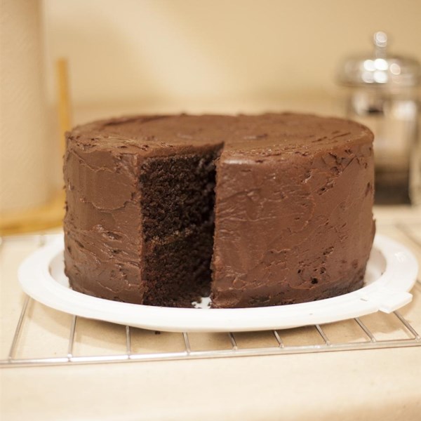 Dark Chocolate Cake II by Mike Burt