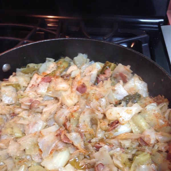 Fried Cabbage with Bacon, Onion, and Garlic Photos - Allrecipes.com
