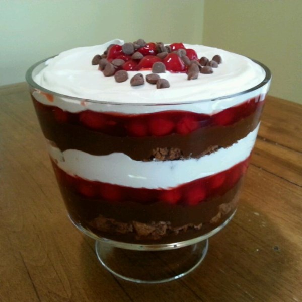 black forest trifle recipe no chocolate