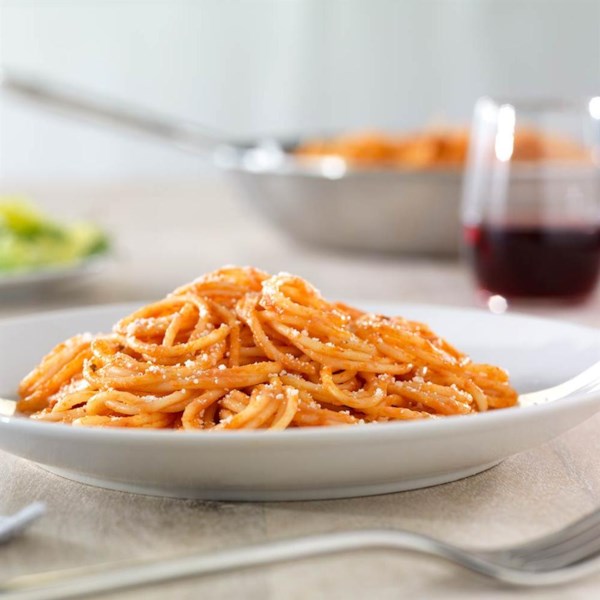 Simple Spaghetti with Creamy Marinara Sauce Photos - Allrecipes.com