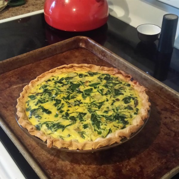 Light and Fluffy Spinach Quiche Photos - Allrecipes.com