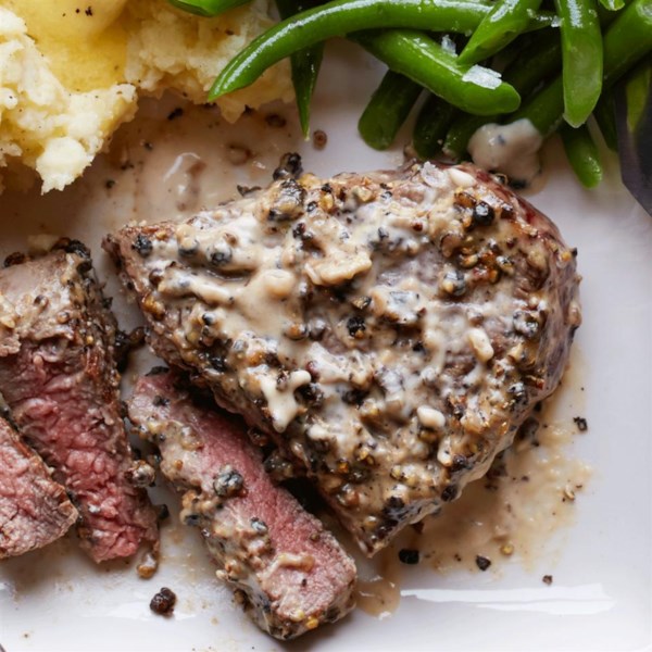 Filet Mignons With Pepper Cream Sauce Photos - Allrecipes.com