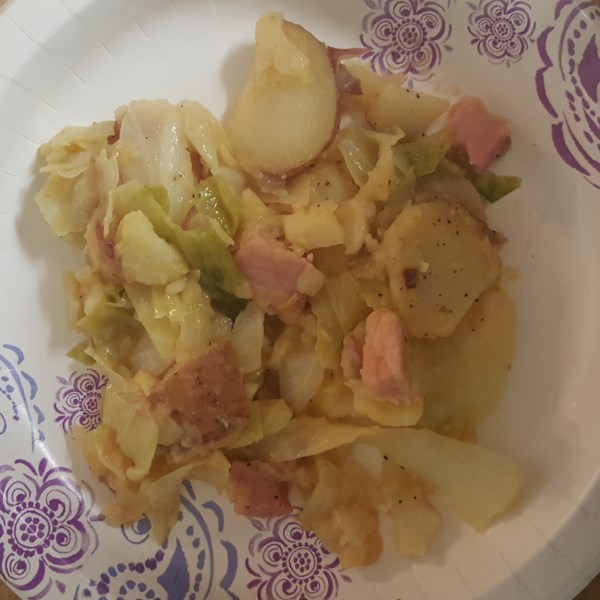 Skillet Ham, Cabbage and Potatoes Photos